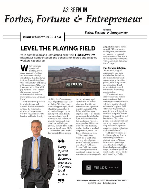 As seen in Forbes, Fortune and Entrepreneur
